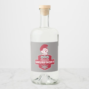 Rótulo de Vodka de Natal Engraçado