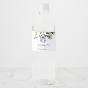 Rótulo do Chá de panela da Chinoiserie de inverno