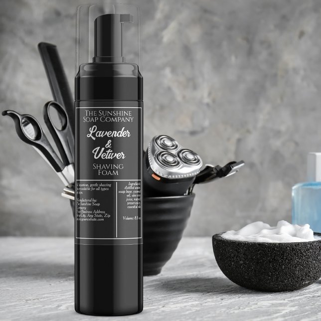 Rótulo do frasco de cosméticos à prova de água, pr (Criador carregado)