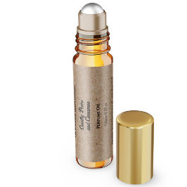 Rótulo do frasco do cilindro de perfumagem do esti