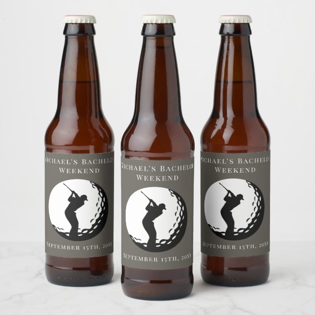 Rótulo do Frasco Personalizado | Fim de semana de  (Garrafas)