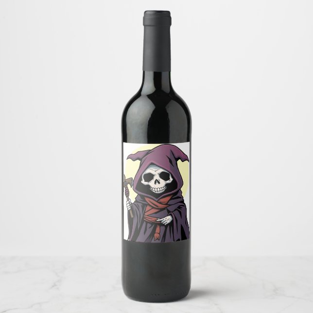 Rótulo do Vinho do Ceifador (Frente)