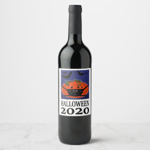 Rótulo do Vinho do Halloween 2020