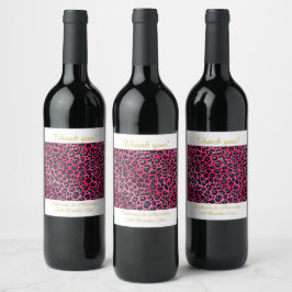 RÓTULO DO VINHO PERSONALIZÁVEL DE PINCO PADRÃO LEO