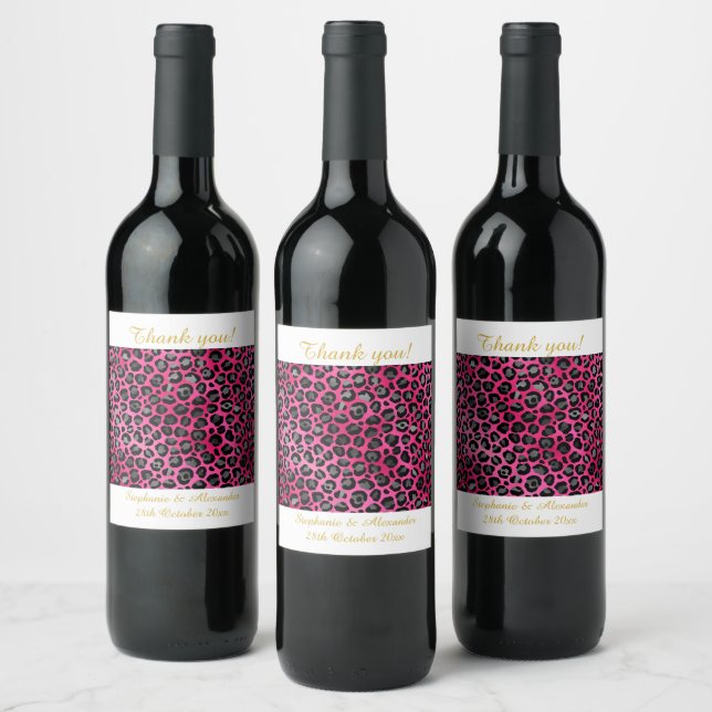 RÓTULO DO VINHO PERSONALIZÁVEL DE PINCO PADRÃO LEO (Garrafas)