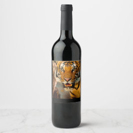 Rótulo do vinho Tigre