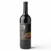 Rótulo do Vinho Vermelho