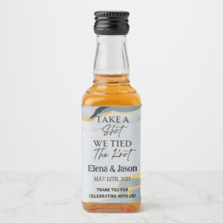 Rótulo Mini Whiskey - Rótulo do Líquido - Casament