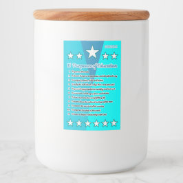 Rótulo Para Comida 11 Objetivos da educação