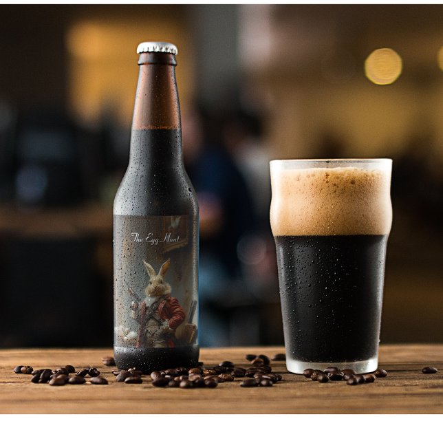 Rótulo Para Comida A caça ao ovo, caça ao coelho da Páscoa (Criador carregado)