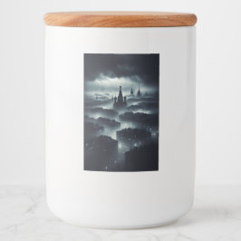 Rótulo Para Comida A cidade da noite das trevas