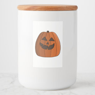 Rótulo Para Comida Abóbora legal