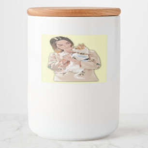 Rótulo Para Comida Adicionar personalização fotográfica