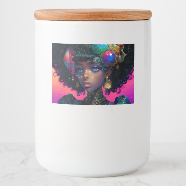 Rótulo Para Comida Adorned Knight (Frente)