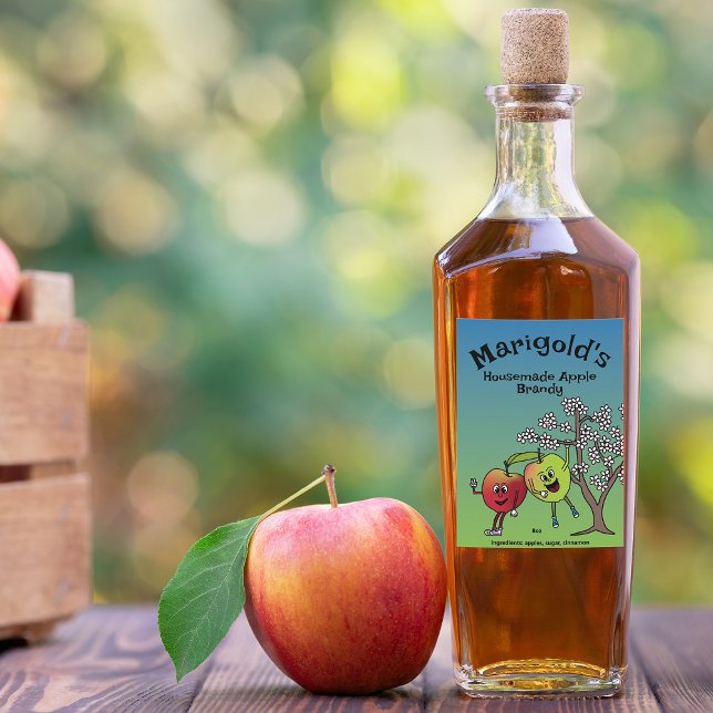 Rótulo Para Comida Apple Pals Cartoon Compoon Pie e muito mais (Criador carregado)