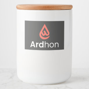 Rótulo Para Comida Ardhon - use seu estilo, do seu jeito