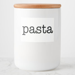 Rótulo Para Comida Armazenamento de Comidas Domésticos de Cozinha Cer