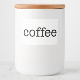 Rótulo Para Comida Armazenamento de Comidas Domésticos de Cozinha Cer