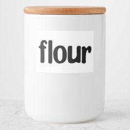 Rótulo Para Comida Armazenamento de Comidas Domésticos de Cozinha Cer