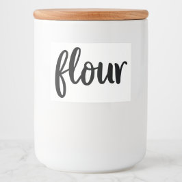 Rótulo Para Comida Armazenamento de Comidas Domésticos de Cozinha Cer