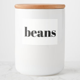 Rótulo Para Comida Armazenamento de Comidas Domésticos de Cozinha Cer