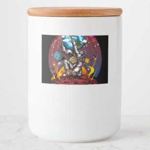 Rótulo Para Comida Atlas Space Man