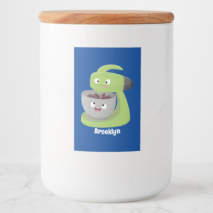 Rótulo Para Comida Bicho de cozinha de bico