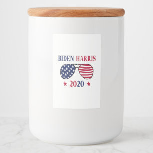 Rótulo Para Comida Biden Harris 2020
