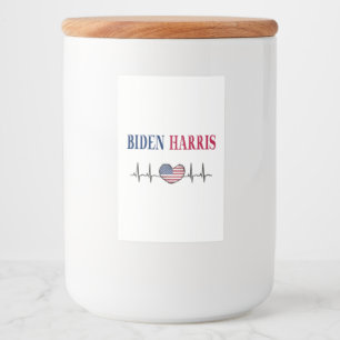 Rótulo Para Comida Biden Harris 2020