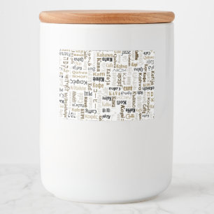 Rótulo Para Comida Café