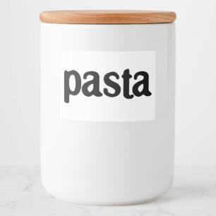 Rótulo Para Comida Caixas de cozinha cerâmica branca