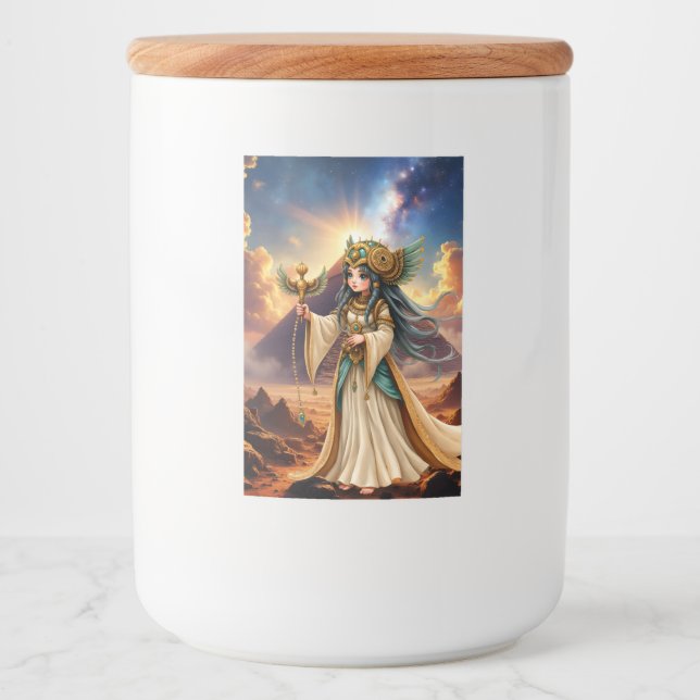 Rótulo Para Comida Celestial Priestess of the Golden Pyramid. (Frente)