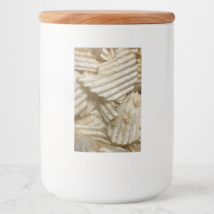 Rótulo Para Comida Chips de batata