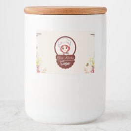 Rótulo Para Comida Cozinha de casa