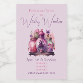 Rótulo Para Comida Crie As Suas Próprias Frascos De Poção