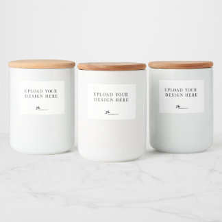 Rótulo Para Comida Crie Seu Próprio Design