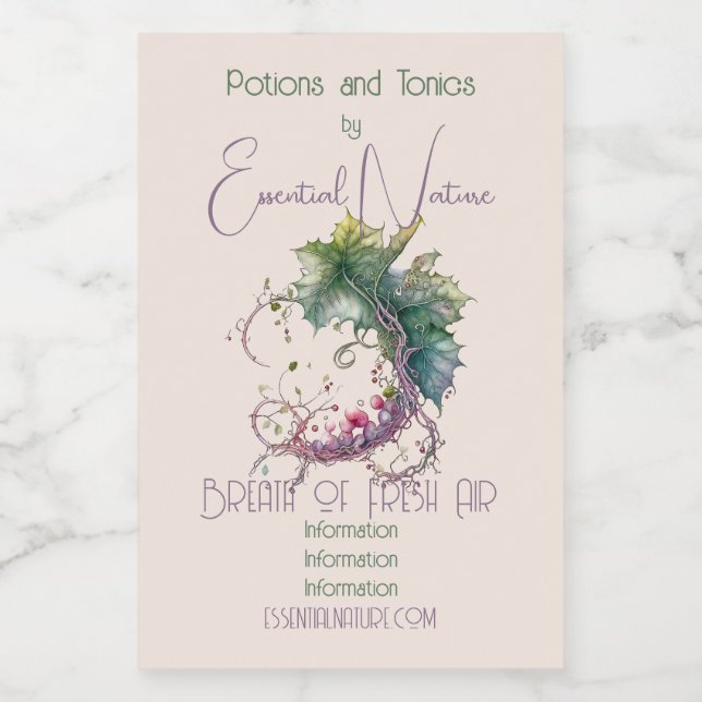 Rótulo Para Comida Crie sua própria coroa de lua de guevina (Rótulo Único)