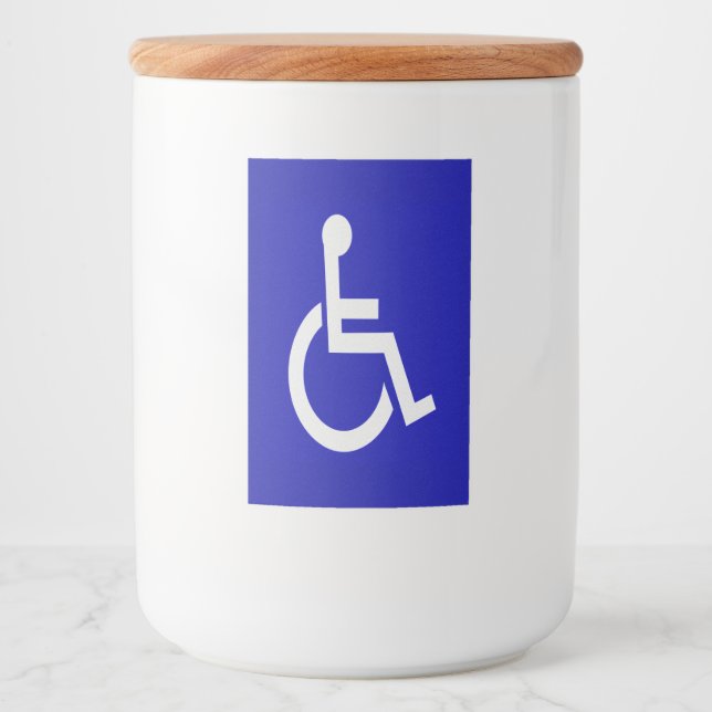 Rótulo Para Comida Deficientes (Frente)