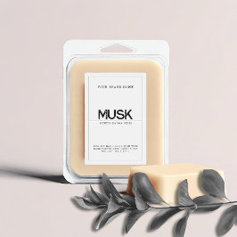 Rótulo Para Comida Derretidos de cera de soja elegantes modernos mini