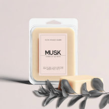 Derretidos de cera de soja minimalistas rosa elega