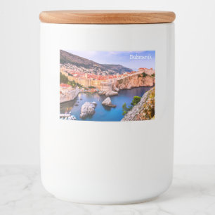 Rótulo Para Comida Dubrovnik Croácia