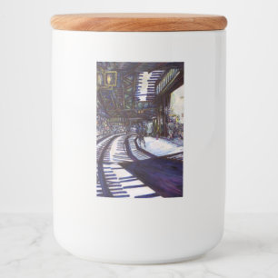 Rótulo Para Comida Dusting the Piano