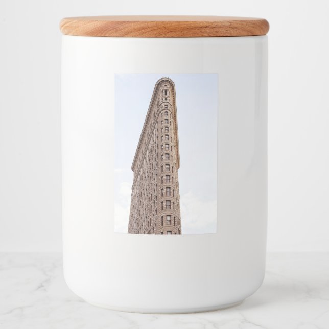 Rótulo Para Comida Edifício flatiron (Frente)