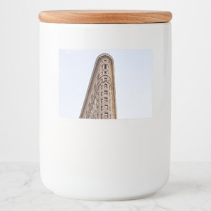 Rótulo Para Comida Edifício flatiron