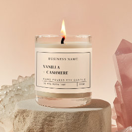 Rótulo Para Comida Encapsulamento de Velas Cor-de-rosa com nome comer