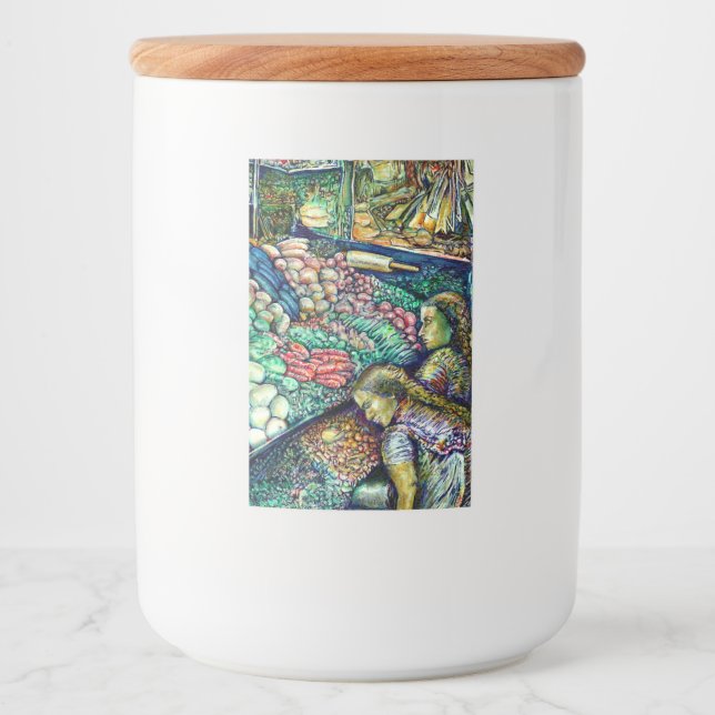 Rótulo Para Comida Enceladus (Frente)