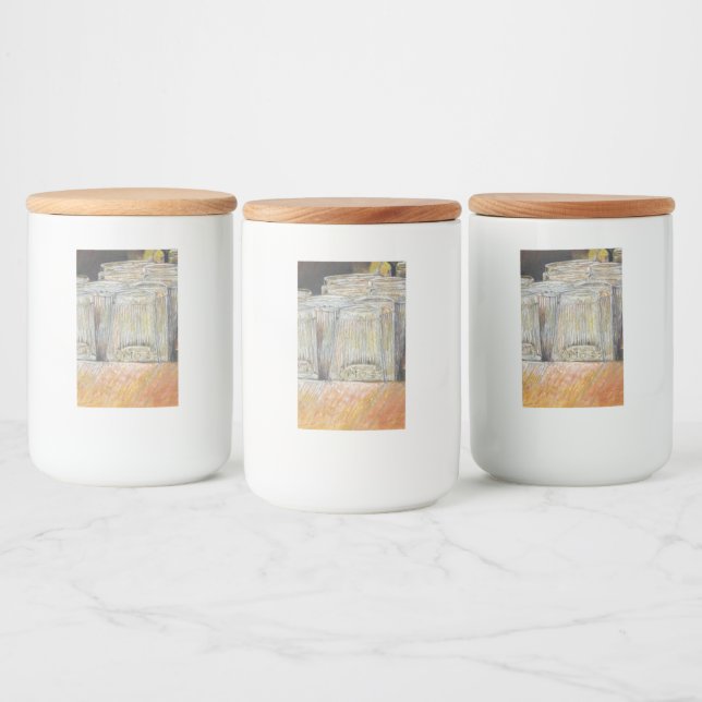 Rótulo Para Comida Equivalente Luminoso de Emoções Apaixonadas (Garrafas)