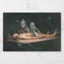 Rótulo Para Comida Experiência de Quase Morte de um Homem & Espíritos