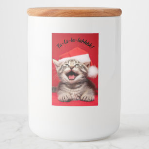 Rótulo Para Comida Fa-la-la-lalahhh!