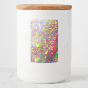 Rótulo Para Comida Falln Rainbow Brasileiro Opal